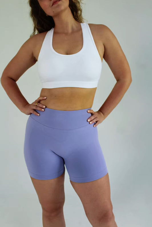 Peach Season Short- Lavender