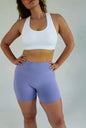 Peach Season Short- Lavender